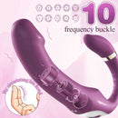 Sophia-3 IN 1 Heating Purple Vibrator Clit Rubbing Massager