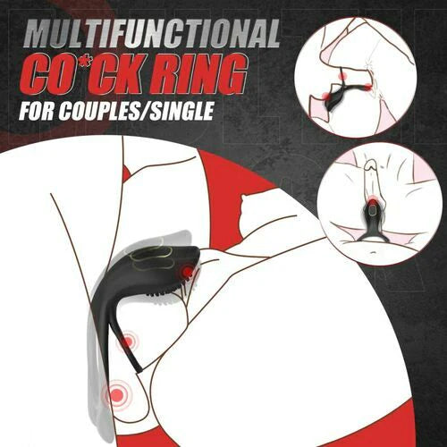 10 Vibrating Remote Control Rabbit Cock Ring