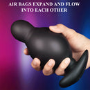 Huge Inflatable Anal Expansion Beads Dildo Vibrating and Prostate Massager