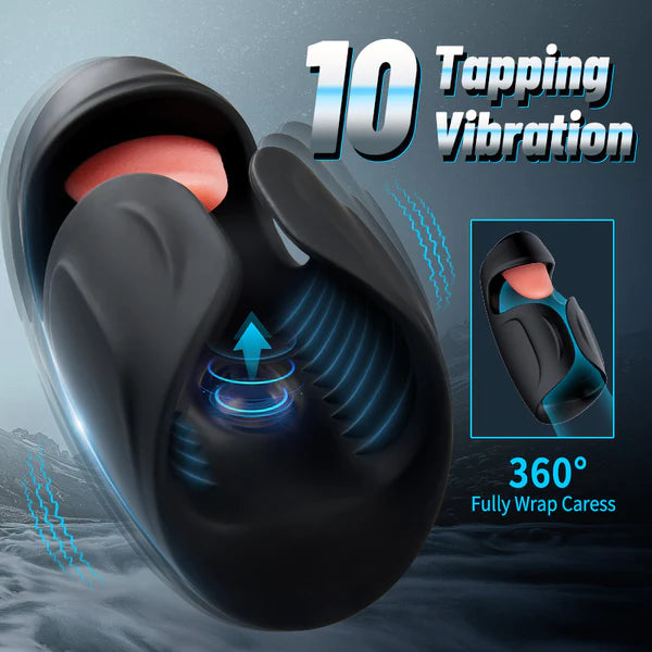 Explorer - Licking Vibrating 2-In-1 Adjustable Male Glans Trainer