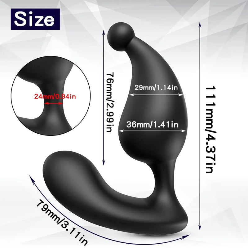 New Male Prostate Massage Wireless Control