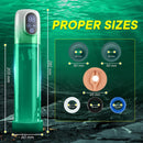 3-in-1: Powerful Penis Pump and Masturbation with 4 Training Pressures & 5 Suction Modes