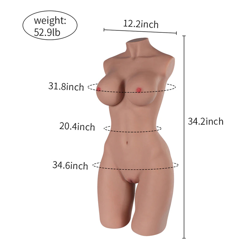 55LB Luxurious Life Size Sex Doll Various Positions MARTINA