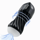 Black Cyclone 5 Vacunm Sucking 7 Vibration Modes Automatic Male Masturbation Cup - Lusty Time