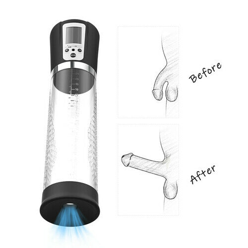 Second-Generation Upgraded Automatic Air Pressure Device Suction Penis Pump - Lusty Time