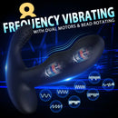 Black Panther 8-frequency Vibrating Bead-rotating Prostate Massager - Lusty Time
