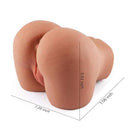 4.3lb Muy Sexy Latin Virgin Adrianna Cowgirl Dual-Entry Curvy Realistic Butt Masturbator - Lusty Time