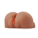 3.25lb Sex Proficient Rounded Butt Lustful Labia Realistic Masturbator in Sexy Brown - Lusty Time