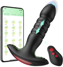 Anal Plug Vibrator with App Control Sex Toys for Men & Women - Lusty Time