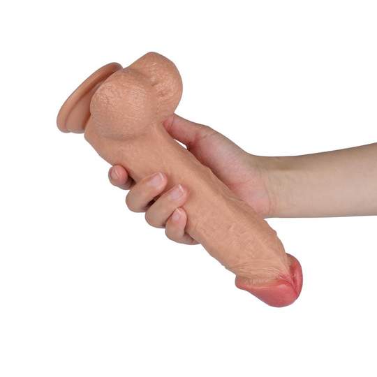 9.4-Inch Remote Control 20-Frequency Rotating Vibrating 9.4 Inch Dildo - Lusty Time