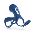 10-Pattern Vibrating Mutual Stimulation Cock Cage Penis Ring