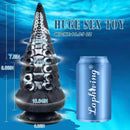 Fantasy Dildo Huge Dildo- Tentacle-Black - Lusty Time