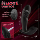 Codie 10 Vibrating Remote Control Rolling Bead Butt Plug Prastate Massager - Lusty Time