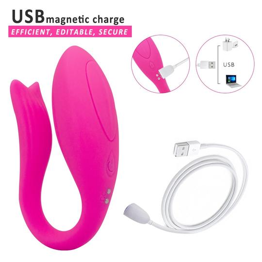 Mermaid Wireless Remote Control Couple Vibrator - Lusty Time