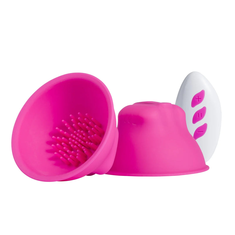 Vibrating Nipple Suckers - Lusty Time