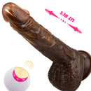 JOI 9 Vibrating 3 Telescoping Swing Realistic Dildo Vibrator 8.86 INCH - Lusty Time